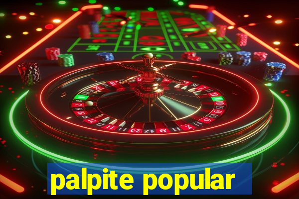 palpite popular